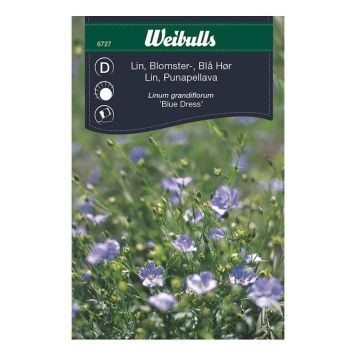 Weibulls blomsterfrø blå hør 