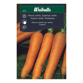 Weibulls grøntsagsfrø gulerod vinter Flakkée 2