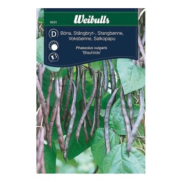 Weibulls grøntsagsfrø stangbønne Blauhilde