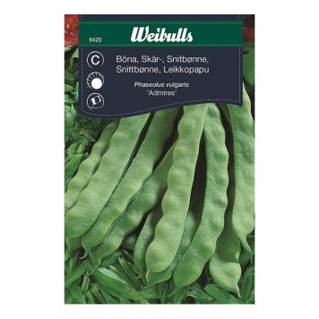 Weibulls grøntsagsfrø bønne snitte admires