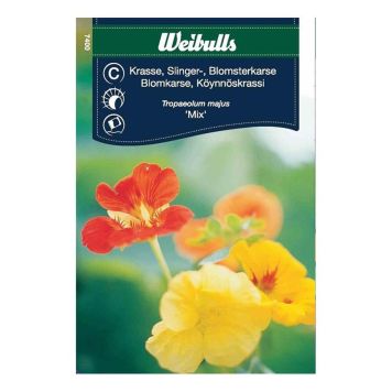 Weibulls blomsterfrø blomsterkarse Mix gul