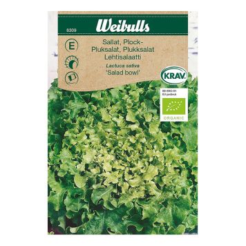 Weibulls grøntsagsfrø økologisk pluksalat Salad Bowl