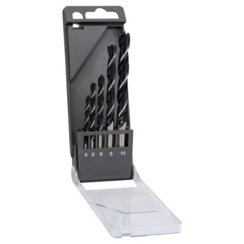 Craftomat træspiralborsæt 4-10MM 5 dele