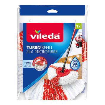 Vileda spinmoppehoved refill t/Turbo Easy Wring moppe