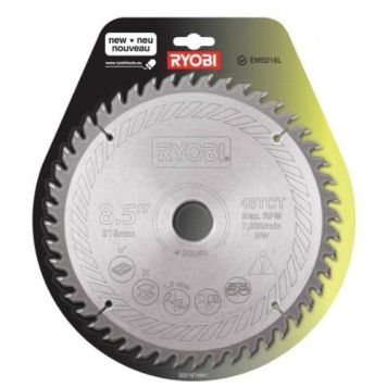 Ryobi savklinge SB216T48A1 216x30 mm 48 tænder