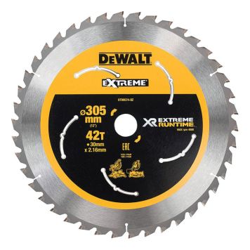 Dewalt rundsavklinge 305x30mm XR 42T CSB