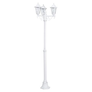 Eglo havelampe Laterna 5 hvid alu 3xE27 H192 cm