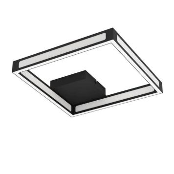 Eglo LED-loftlampe Altaflor sort 31x31 cm