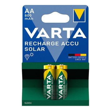 Varta batteri solar AA 800 mAh 2-pak