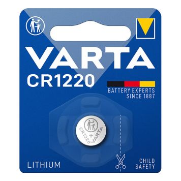 Varta knapcellebatteri CR1220 1-pak
