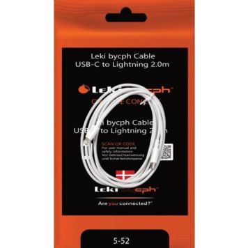Leki bycph kabel USB-C til lightning 2M 