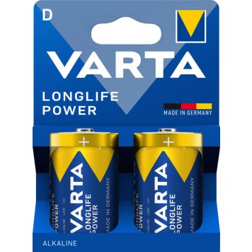 D batterier 2 stk - Varta