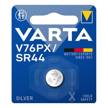 Varta knapcellebatteri V76PX (SR44) 1-pak