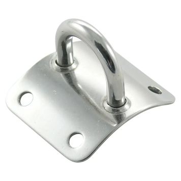 Marinetech masteplade buet 46,5x42mm rustfri