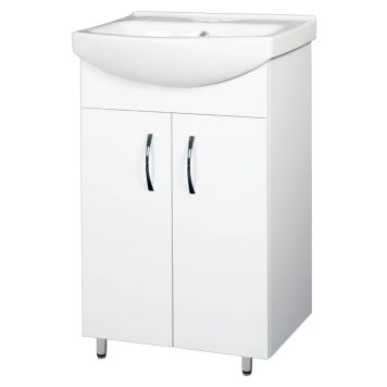 Nortiq badmøbel Kiev hvid 55 cm