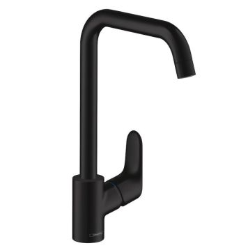 Hansgrohe Focus M41 1-grebs køkkenarmatur 260, 1jet mat sort