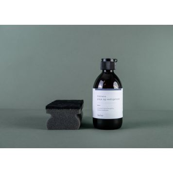 Secher plejesæt stålrens inkl. skuresvamp 300 ml