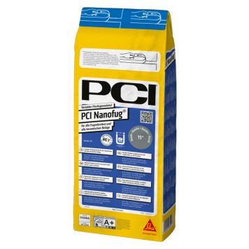 PCI fugemørtel Nanofug cementgrå 4 kg
