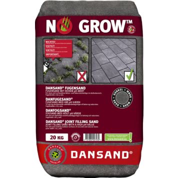 Dansand Danfugesand ukrudtshæmmende antracit 20 kg