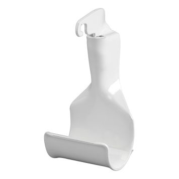 Elfa Lumi bøjlestangsholder hvid 35x43x77 mm