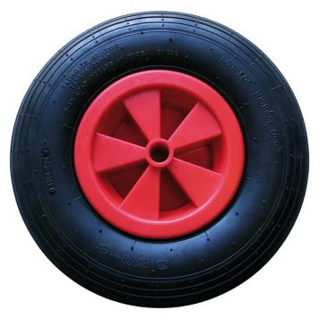 Luftgummihjul 340 x 100 mm nav 75 mm