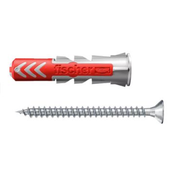 Fischer rawplugs Duopower 8x40 mm 8 stk. m/ skrue
