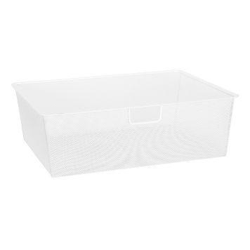 Elfa meshkurv til udtræksramme hvid 60x40x18cm