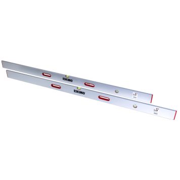 Eskimo retteskinne m/libelle 2 m