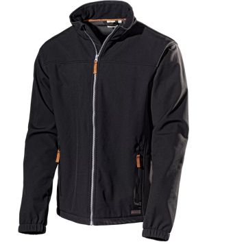 L. Brador jakke Softshell 554P sort XL