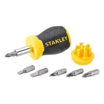 Stanley skruetrækker Stubby multibit