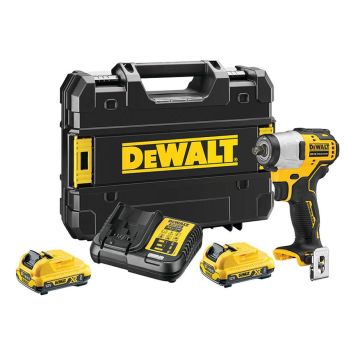 Dewalt slagnøgle DCF902D2 12V firkant 2x2.0Ah TSTAK