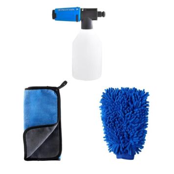 Nilfisk bilplejesæt Car Cleaning kit 3 dele