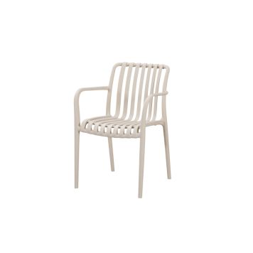 Sunfun Lea havestol plast beige