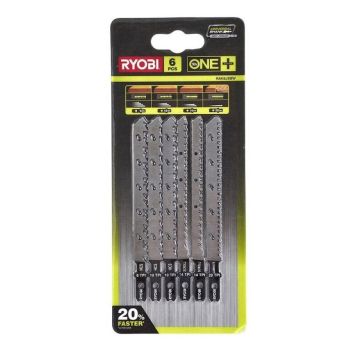 Ryobi stiksavsblade til træ RAK6JSBW 6 dele