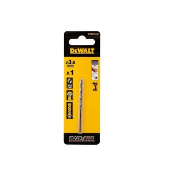 DeWalt metalbor HSS black gold 3.5 mm