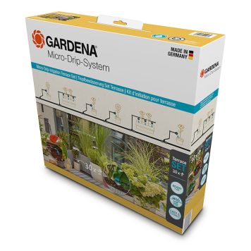 Gardena startsæt Micro-Drip t/terrasse 30 planter