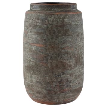 Vase Cathie rust H30 cm