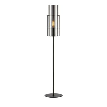 Markslöjd Torcia bordlampe H65cm sort/røgfarvet