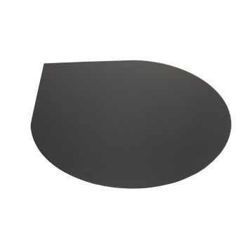 Morsø stålplade dråbeformet 1100x1300 mm