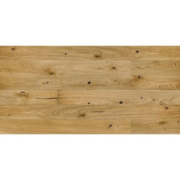 Wallmann plankegulv Patricier Plank eg børstet naturolie 2200x180x14 mm 2,77 m²