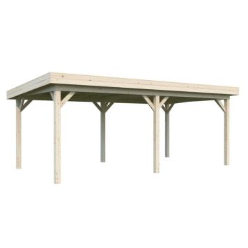 Palmako pavillon Lenna ubehandlet 16,6 m²