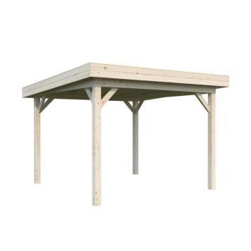 Palmako pavillon Lenna ubehandlet 8,3 m²