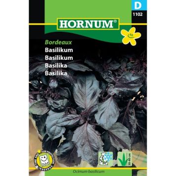 Hornum krydderurtefrø Basilikum, rød
