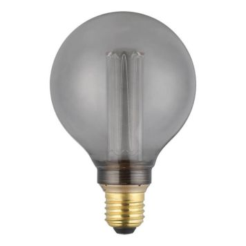 Eglo LED pære røgfarvet E27 G95 4,3W 200lm dæmpbar