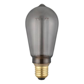 Eglo LED pære røgfarvet E27 ST64 4,3W 200lm dæmpbar