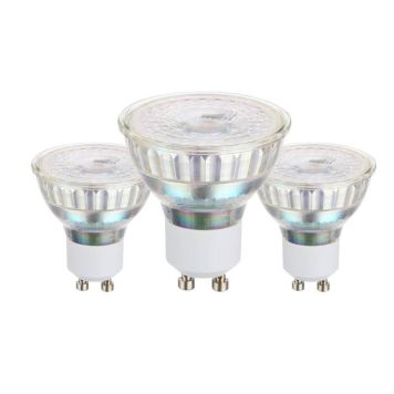 Eglo LED pære klar GU10 4,5W 3 stk.