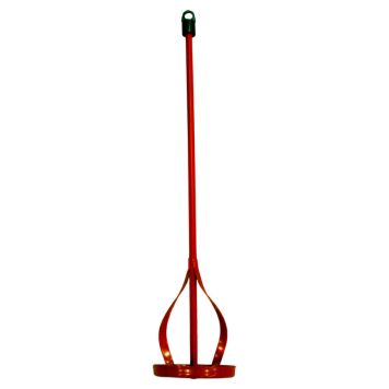 Alpha Tools blandevisp til farve og mørtel 400 mm Ø90 mm