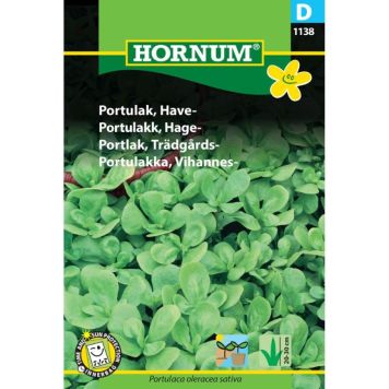 Hornum krydderurtefrø Portulak, Have-