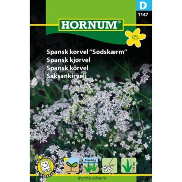Hornum krydderurtefrø Spansk kørvel “Sødskærm“