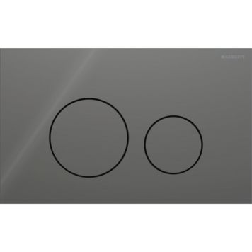 Geberit betjeningsplade Sigma40 rund lava